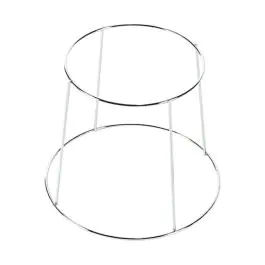 Standaard Fruit De Mer - H 20 CM - 0.223 KG - Ø25 CM - RVS - 930028