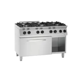 Gasfornuis - Elektrische oven - 6 pits - Bartscher - 1582201