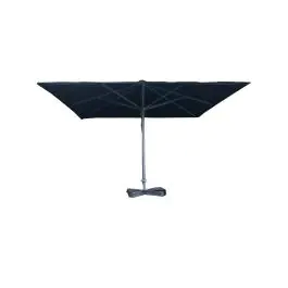 Markt Parasol Karin - Zonder Volant - Zwart - H 415 x B 400 x D 400 CM - G-Line