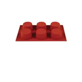 Bakvorm - 6 muffins - H 4 x 17.5 x 30 CM - Silicone - Pavoni - N933