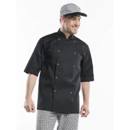 Chaud Devant - Hilton Poco Black Short Sleeve - Koksbuis