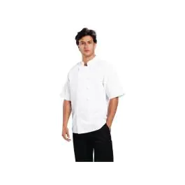 Koksbuis - Unisex - Wit - Polyester/Katoen - Whites Chefs Clothing - B250