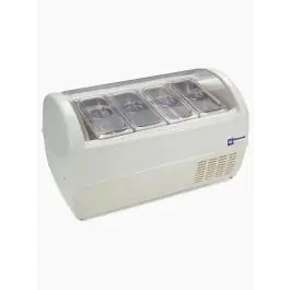 Ijscrèmebewaarder - 4-8 smaken - Wit - Diamond - BABYGEL/48