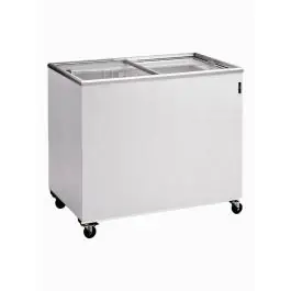 Ijsconservator - 400 Liter - Schuifdeksel Glas - Diamond - GVL040/T