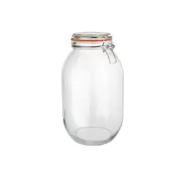 Conservenpot - 2 Liter - Ø 8.9 x H 25.5 CM - Glas - Vogue - P494
