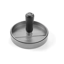Hamburgerpers / zalm mesburgerpers - Aluminium - H 8 X 12 CM - Hendi - 513026