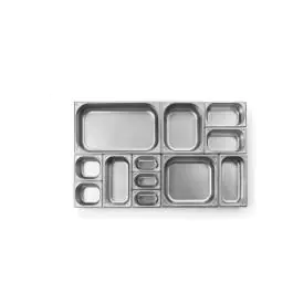 Gastronormbak 1/1 geperforeerd - RVS - H 10 X 32.5 X 53 CM - Hendi - 807132