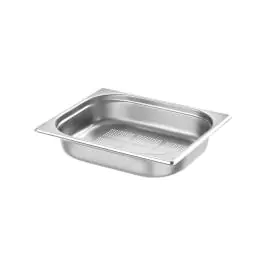 Gastronormbak 1/2 geperforeerd - RVS - H 6.5 X 26.5 X 32.5 CM - Hendi - 807323