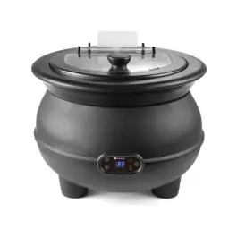 Soepketel - 8 liter - Zwart - Digitaal - Hendi - 860502