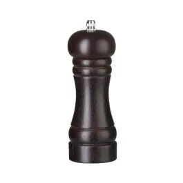 Pepermolen - Hout - Hout Donker - H 16.5 x Ø 5.7 CM - Hendi - 469781