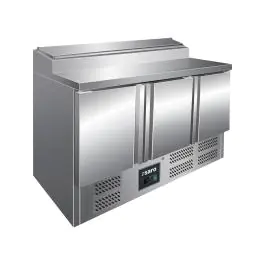 Voorbereidingstafel - Digitale Temperatuurregeling - RVS - 230V - H 101 x B 137 x D 70 CM - Saro - 323-1105