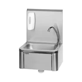 Handenwasbak - RVS - H 59.5 x B 40 x D 34 CM - Saro - 353-1005