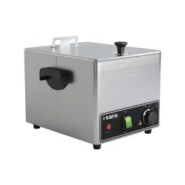 Worstenwarmer - RVS - 4,6 Liter - 230V - H 26 x B 26 x D 32 CM - Saro - 443-1085
