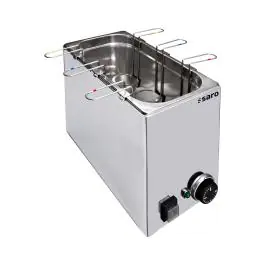 Eierkoker - RVS - 230V - H 29 x B 31 x D 34 CM - Saro - 458-1050