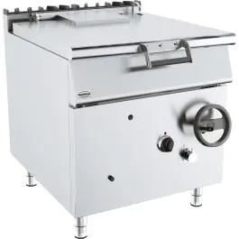 Braadslede - Kantelbaar - Gas - Staand Model - 80 Liter - H 90 x B 80 x D 90 CM - Combisteel