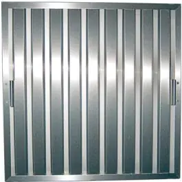Lamellenfilter - RVS - H 2.5 x B 40 x D 50 CM - Combisteel