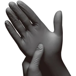 Handschoen - Nitril - Zwart - Maat S - 100 stuks - Hynex