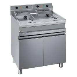 Horeca friteuse - Fryers Line - 2 x 14 Liter - 400V - Diamond - WR-EF28-E2