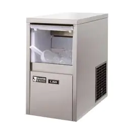 Ijsblokjesmachine - H 58 x 33.5 x 58 CM - 32 KG - 220 - 240 V - 295 W - Luchtgekoeld - R452A - RVS - MasterFrost - 706025