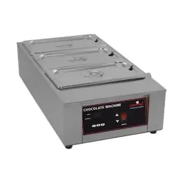 Chocolade Warmer - H 17.8 x 35.9 x 66.9 CM - 8 KG - 220 - 240 V - 1000 W - RVS - +20°C Tot 90°C - Caterchef - 921520