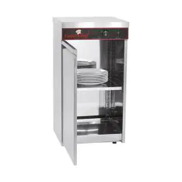 Warmhoudkast - H 85 x 45 x 45 CM - 30 KG - 220 - 240 V - 750 W - RVS - +30°C / +85°C - Caterchef - 688051