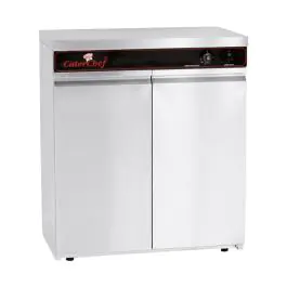 Warmhoudkast - H 85 x 75 x 45 CM - 46 KG - 220 - 240 V - 1200 W - RVS - +30°C / +85°C - Caterchef - 688052
