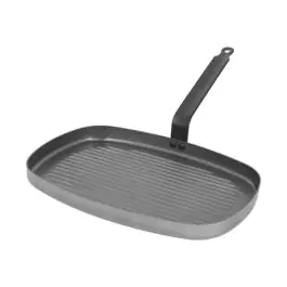 Grillpan - H 2 x 38 x 25.5 CM - 2.52 KG - Plaatstaal - Buyer - 001075