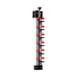 Bordenrek Wandmodel - H 62 x 13 x 13 CM - 1 KG - RVS - Plate Mate - 556001