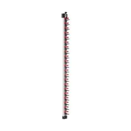 Bordenrek Wandmodel - H 166 x 13 x 13 CM - 3 KG - RVS - Plate Mate - 556005