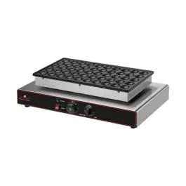 Poffertjes Bakapparaat - H 17 x 55 x 37.5 CM - 10.7 KG - 220 - 240 V - 1800 W - +0°C / +300°C - Caterchef - 680250