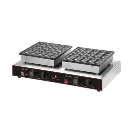 Poffertjes Bakapparaat - H 17 x 62 x 37.5 CM - 10.7 KG - 220 - 240 V - 1700 W - +0°C / +300°C - Caterchef - 680125