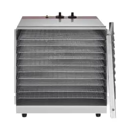 Voedsel Droogoven - H 43.3 x 43.5 x 51.1 CM - 13.8 KG - 220 - 240 V - 1000 W - RVS - +30°C / +75°C - Caterchef