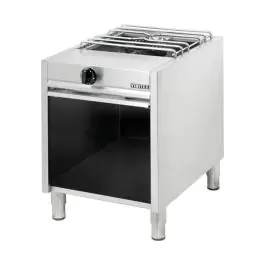 Hokker - H 67 x 50 x 62.5 CM - 16 KG - Aardgas - 9 CM - RVS - Gas - Vimitex - 305010