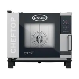 Cheftop Mindzero - H 67.5 x 75 x 78.3 CM - 61 KG - 380 - 415 - Zonder - Stekker V - 9300 W - RVS - +30°C / +260°C - Unox - 596273