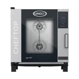 Cheftop Mindzero - H 84.3 x 75 x 78.3 CM - 72 KG - 380 - 415 - Zonder - Stekker V - 11700 W - RVS - +30°C / +260°C - Unox - 596275