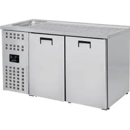 Bierkoeler - 2-Deurs - 230V - H 95 x B 155 x D 70 CM - Combisteel
