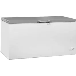 Vrieskist - RVS Deksel - 572 Liter - Wit - 230V - H 84 x B 177.5 x D 74.3 CM - Combisteel