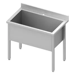 RVS Wastrog - 1 Bak - Spoelbak H 40 CM - G-Line