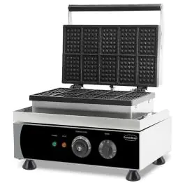Wafelijzer 10St Brusselse Wafel - Tafelmodel
