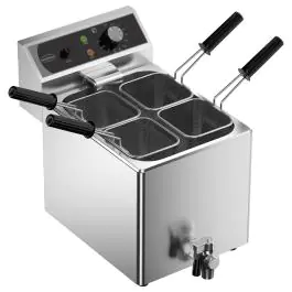 Pastakoker 8L Incl. Manden - Tafelmodel - Elektrisch