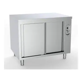 Warmhoudkast 200x70 Cm - RVS - Schuifdeuren