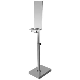 Standaard Tbv Dispenser - RVS - H 160 CM - G-Line