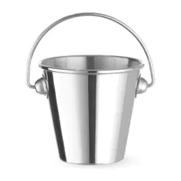 Emmer - Met Handvat - Ø7.5 CM - RVS - Hendi