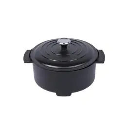 Buffetpan – Partypan - Casserole – Elektrisch - Met Deksel - 3 Liter - Zwart - Ø 35 CM - 230V - G-Line