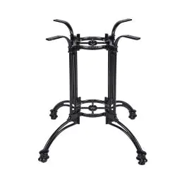 Tafelonderstel / Tafelpoot - 4 Teens - Zwart - Aluminium - G-Line