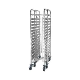 Regaalwagen - 15 x 1/1 GN - Compacte opslag - Hendi - 810606
