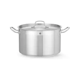 Kookpan - Middel - Deksel - Ø28 cm - 10 liter - Hendi - Profi Line - 831502