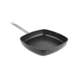 Grillpan - geribd - Aluminium - H 5.5 X 29 X 55 CM - Hendi - 629802