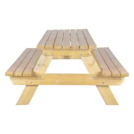 Picknicktafel - Zware Kwaliteit - Hout - H 79 x B 180 x D 147 CM - G-Line