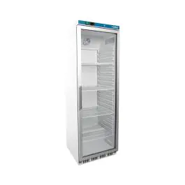 Koelkast - 361 Liter - 1-Deurs - Glazen Deur - Geventileerd - Wit - Saro